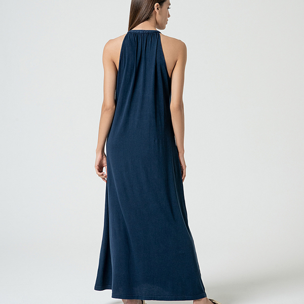 Maxi Sleeveless Dress / Navy