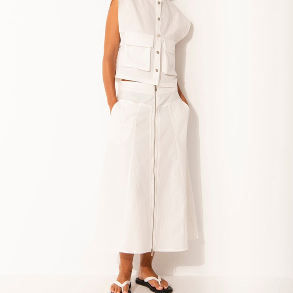 Elba Skirt  / White