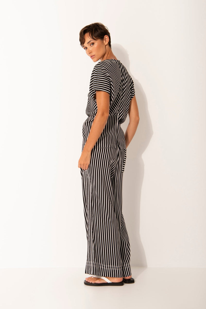 Meribel Pant / Black + White