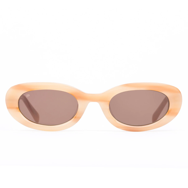 Lourdes Sunglasses / Havana Lotus / Coffee