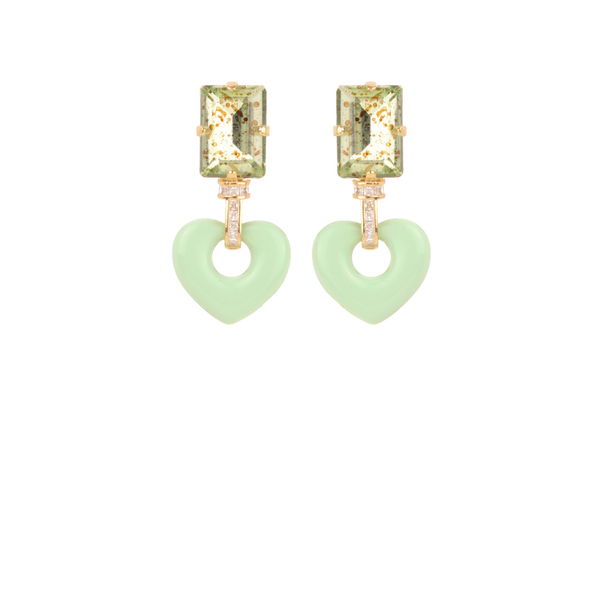 Lover Earrings / Mint