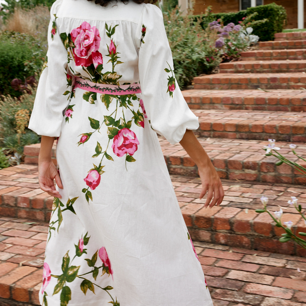Lucille Dress / Antique Rose