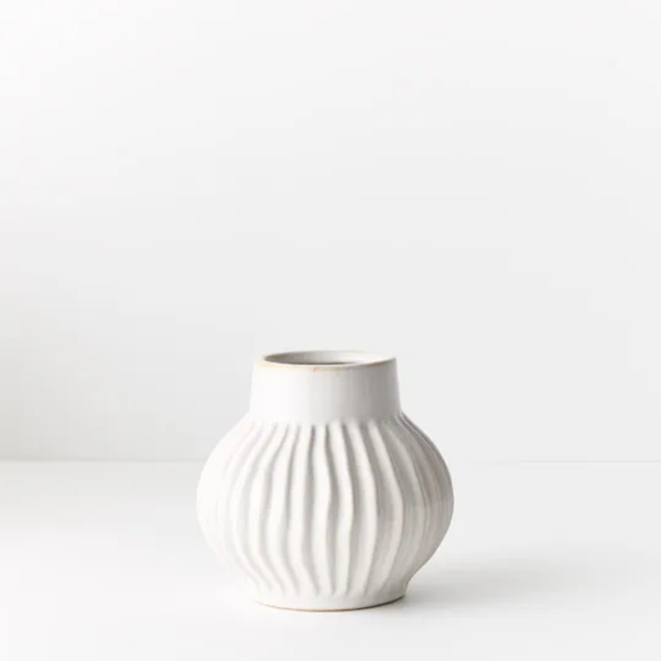 Lulu Vase 13cm / White