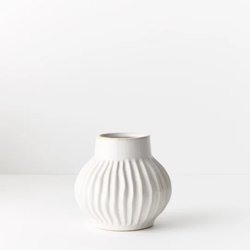 Lulu Vase 13cm / White
