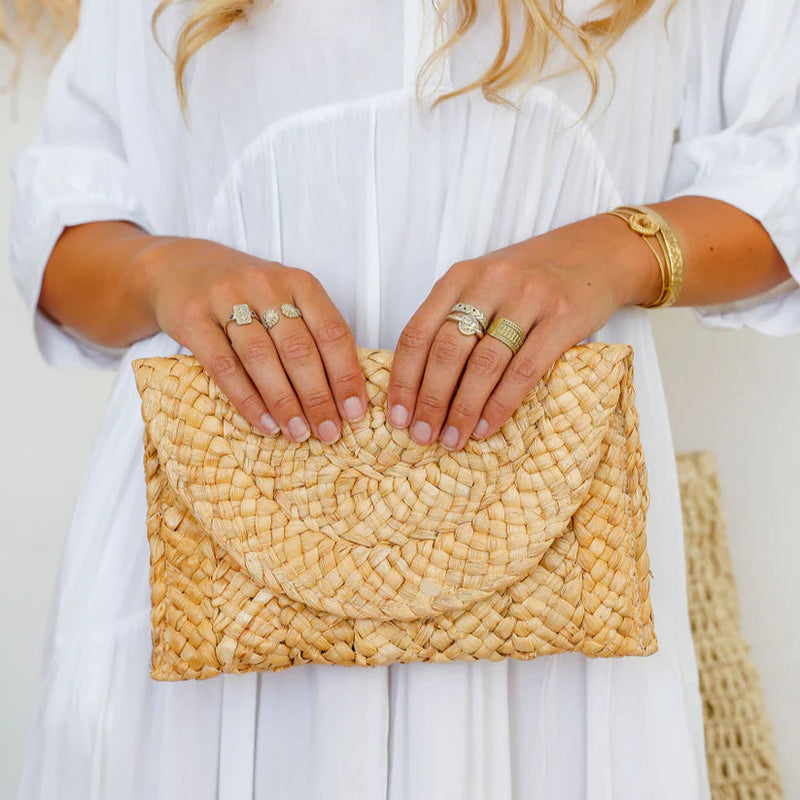 Envelope Clutch Bag / Natural
