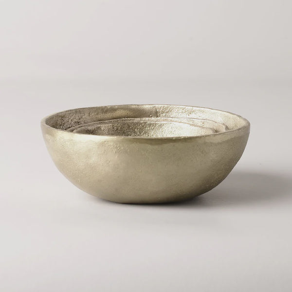 Organic Large Bowl / Brass