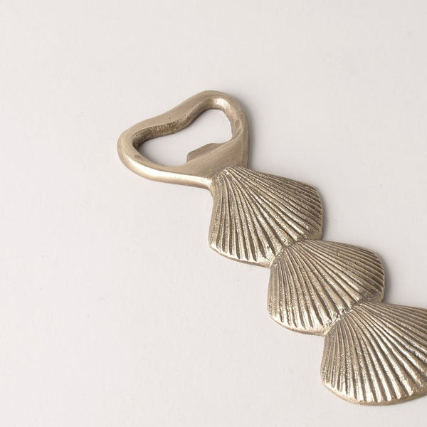 Bottle Opener Shell Brass