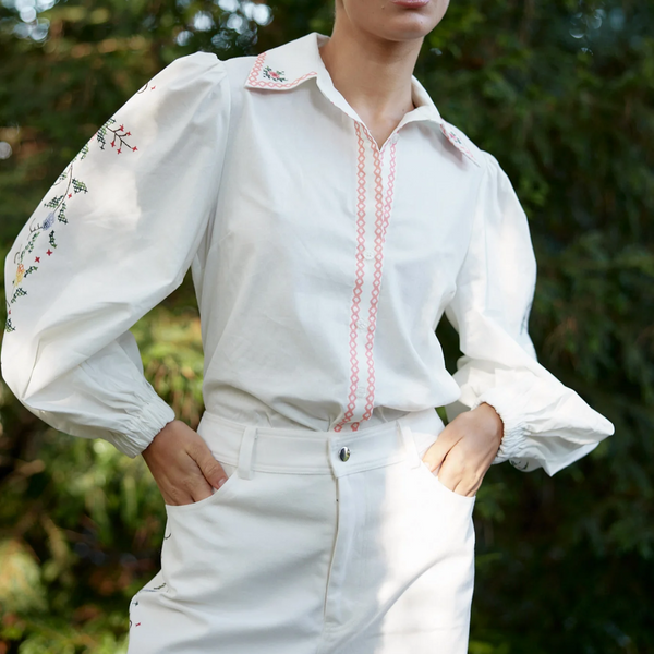 Maggie Blouse / Whisper Florale