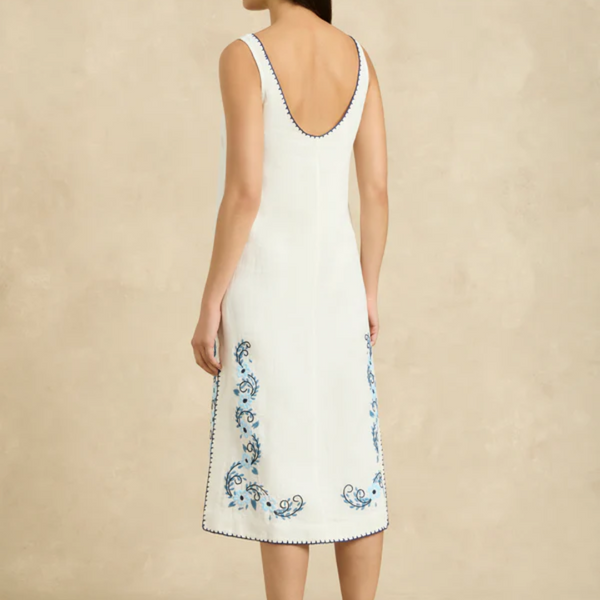 Marla Dress / Blossom Indigo