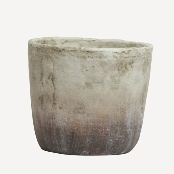 Marron Planter Pot / Medium