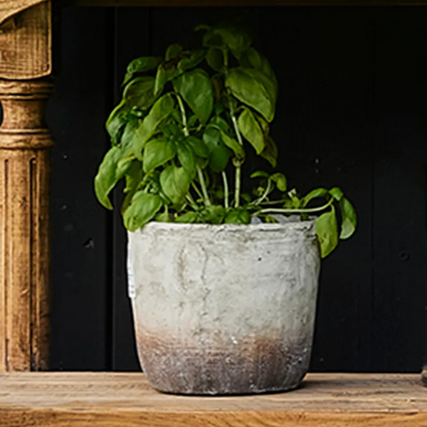 Marron Planter Pot / Medium
