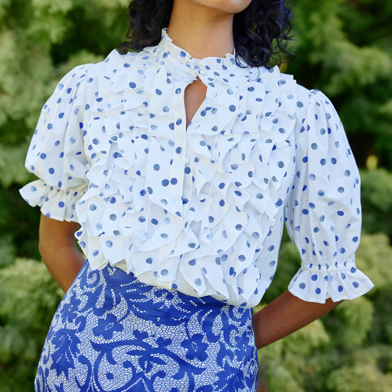 Mavis Blouse / Antique + Royal