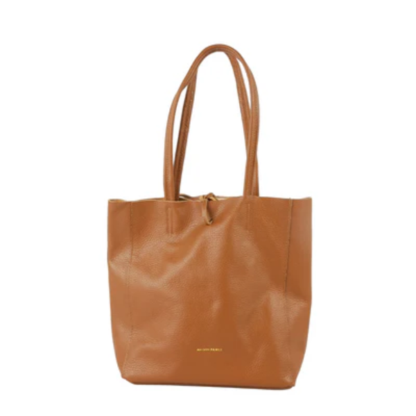 Medium Tote / Dark Camel