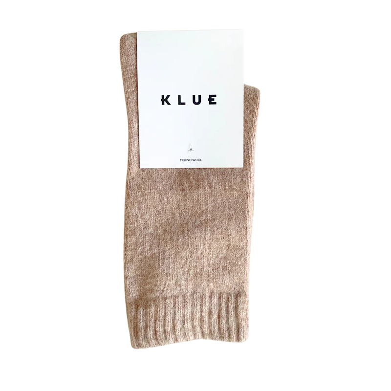 Merino Wool Socks / Beige