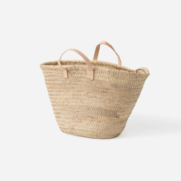 Moroccan Basket w Short Handles / Large