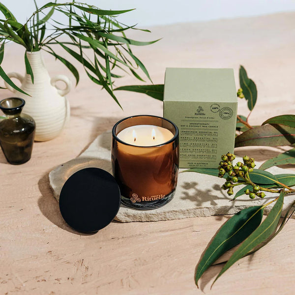 Natural Remedy Candle 400gm / Lemongrass