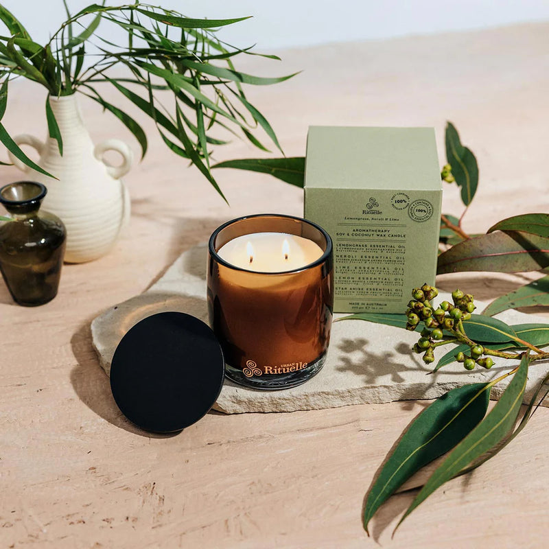 Natural Remedy Candle 400gm / Lemongrass