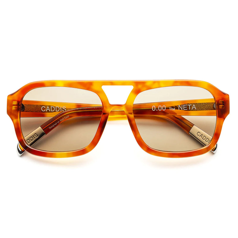 Neta Reading Glasses / Polished Maple Tort
