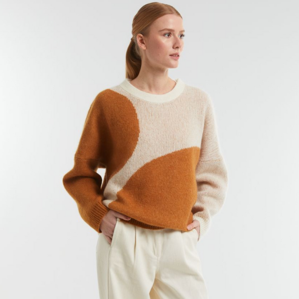 Nina Balloon Sweater / Caramel