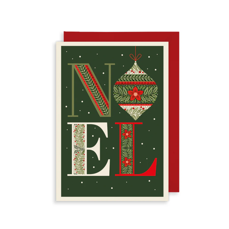 Christmas Card / Noel Bauble