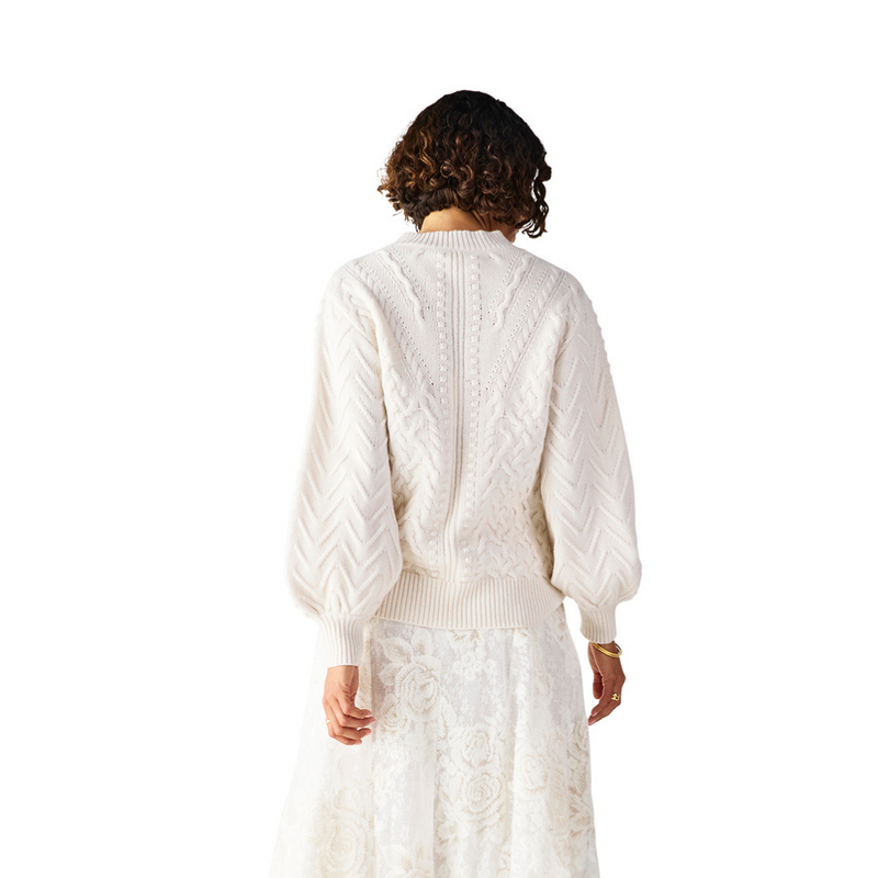 Noelle Knit Jumper / Chalk