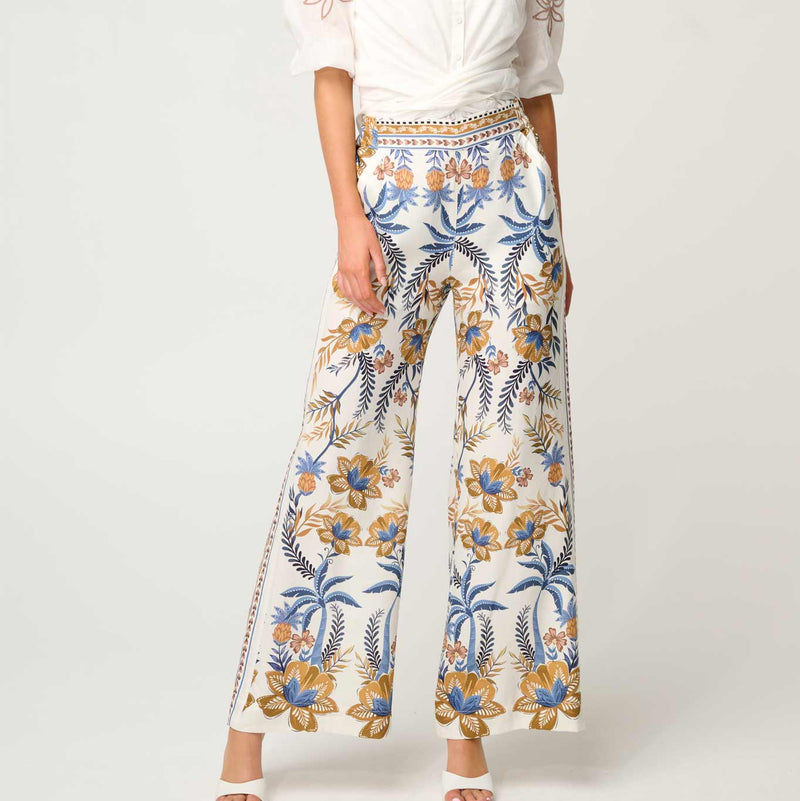 Willow Panel Pant / Golden Medina