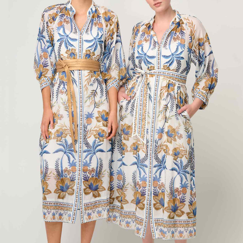 Carmen Maxi Dress / Golden Medina