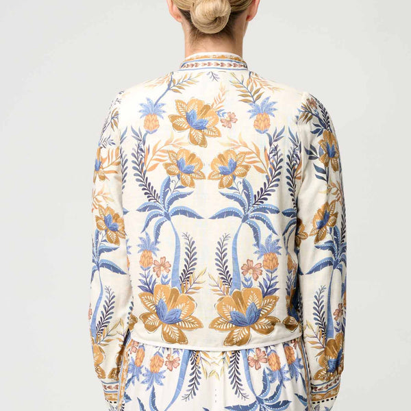 Aurora Reversible Jacket / Golden Medina + Topaz