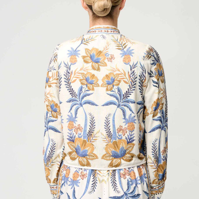 Aurora Reversible Jacket / Golden Medina + Topaz