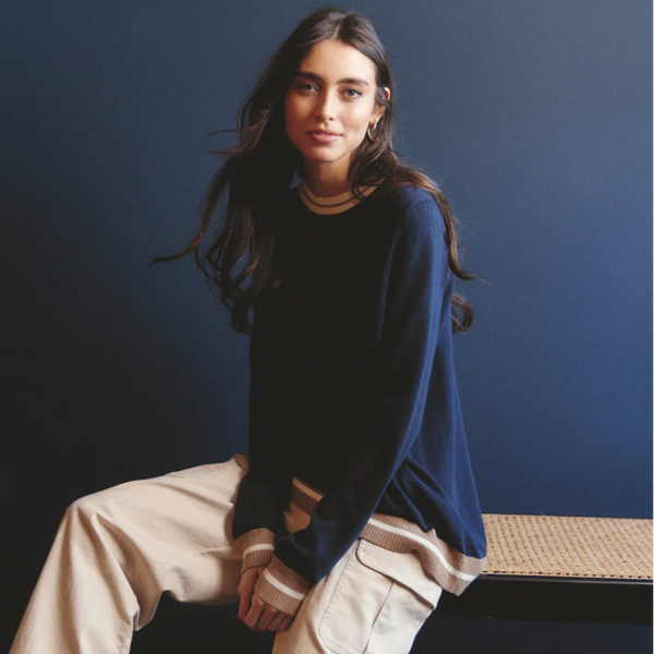 Orleans Sweater / Navy