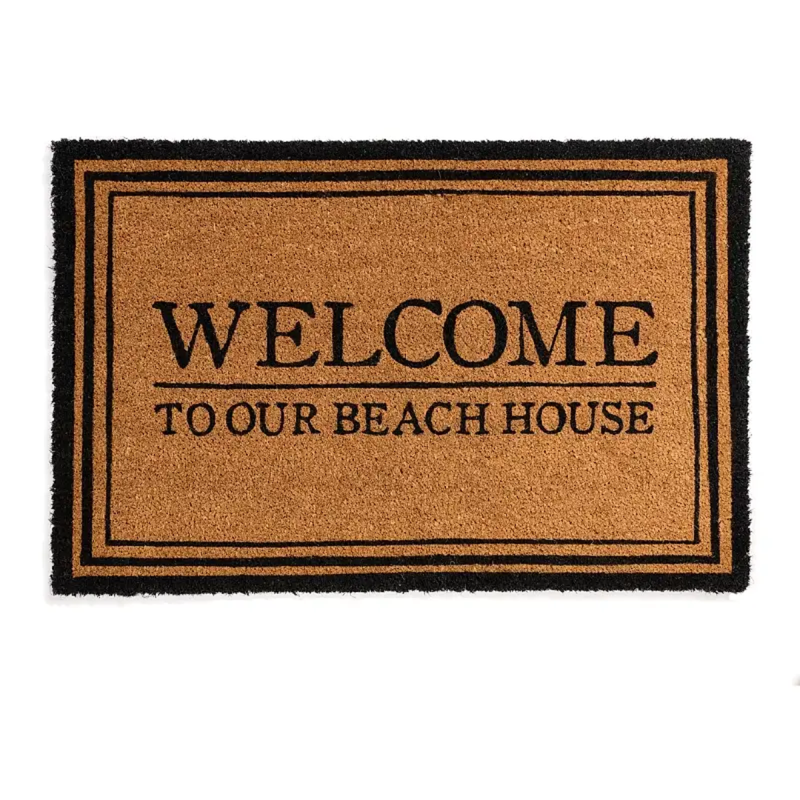 Oxford Doormat / Welcome to our Beach House