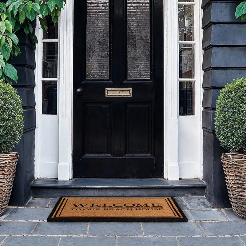Oxford Doormat / Welcome to our Beach House