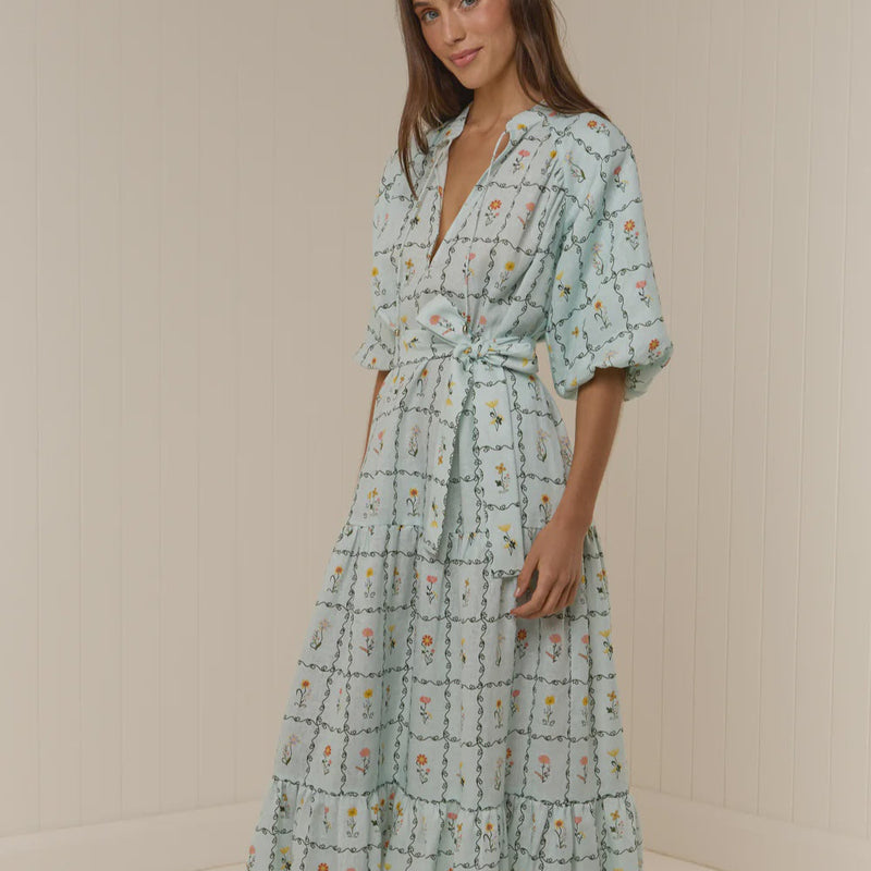 Dutton Dress / Calypso Tile