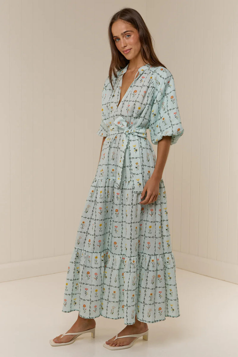 Dutton Dress / Calypso Tile