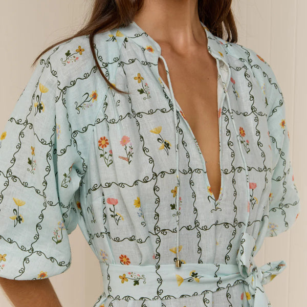 Dutton Dress / Calypso Tile