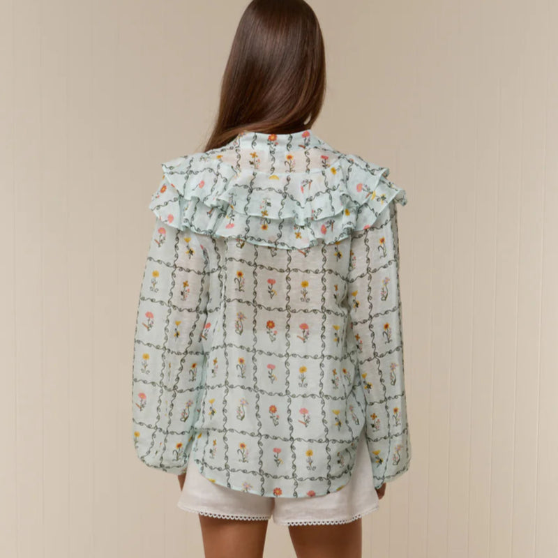 Suki Blouse / Calypso Tile