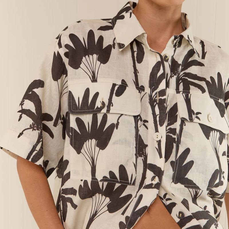 Alto Shirt / Madagascar Palms