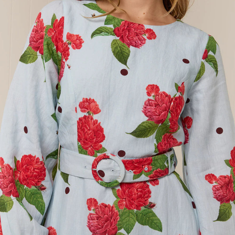 Melrose Dress / Sky Garden