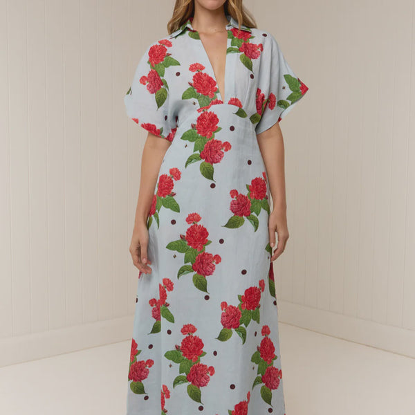 Jasmine Dress / Sky Garden