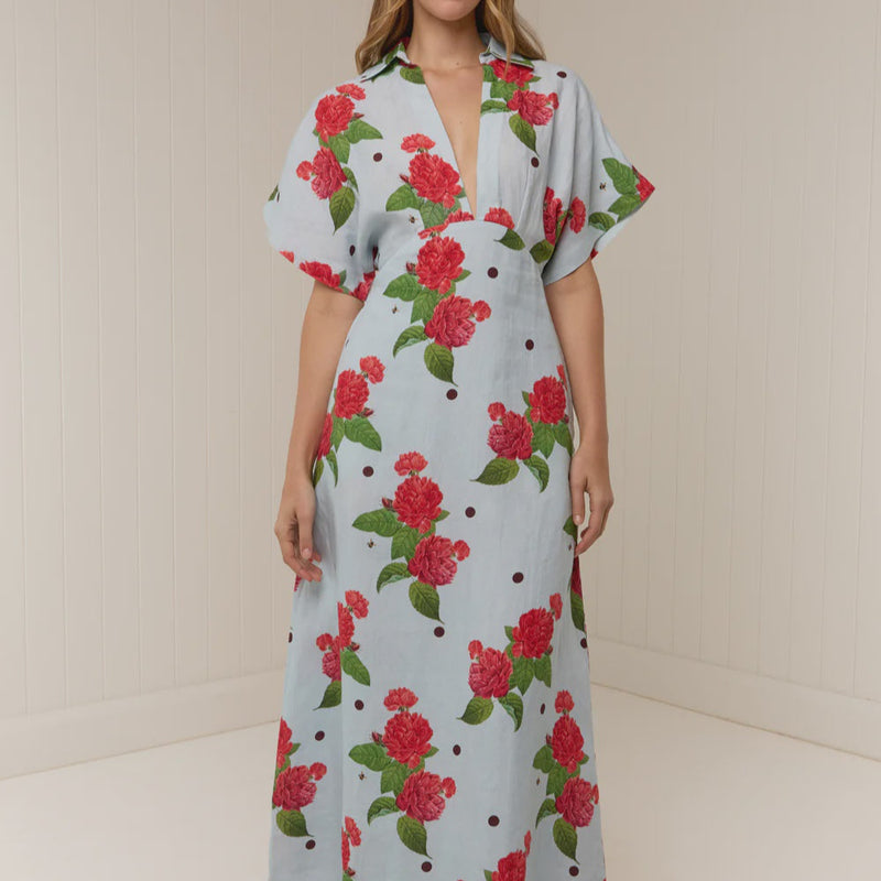 Jasmine Dress / Sky Garden