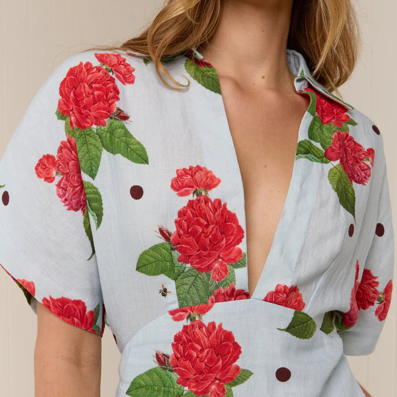 Jasmine Dress / Sky Garden
