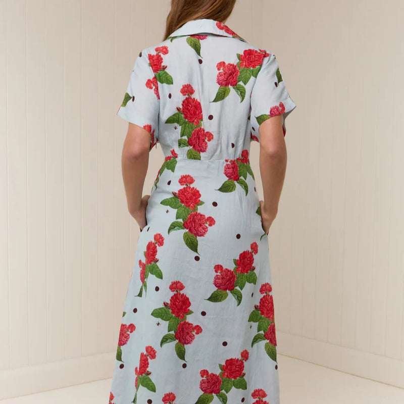 Jasmine Dress / Sky Garden