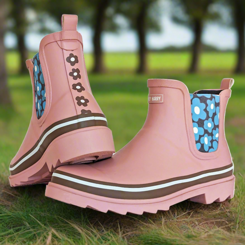 Penelope Chelsea Gumboots / Pink