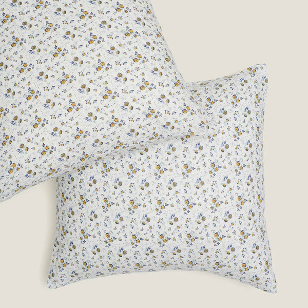 European Pillowcase Set 2 / Summer Florals