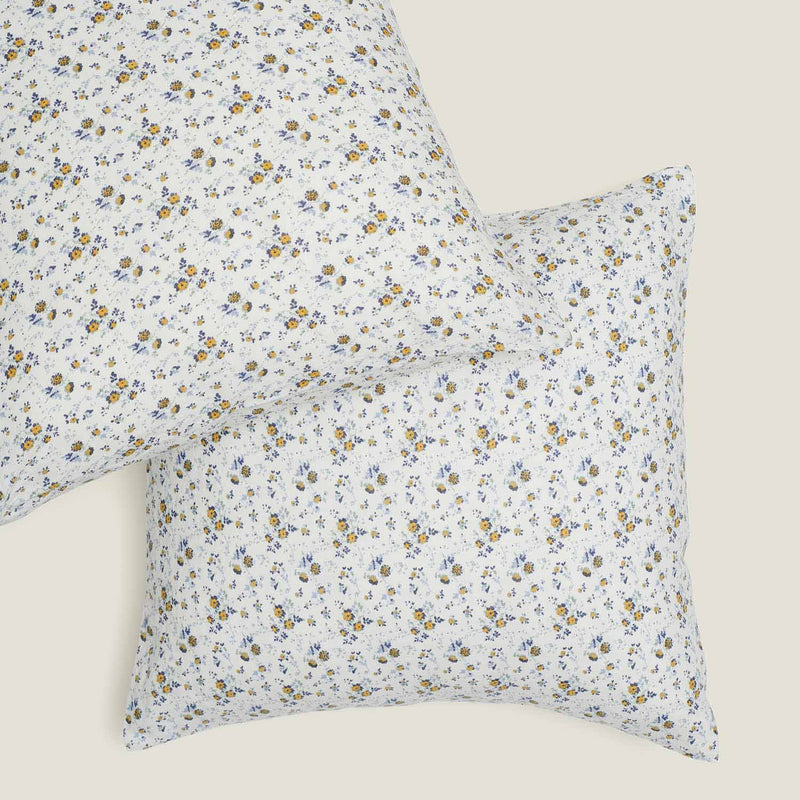 European Pillowcase Set 2 / Summer Florals