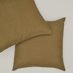 European Pillowcase Set 2 / Olive