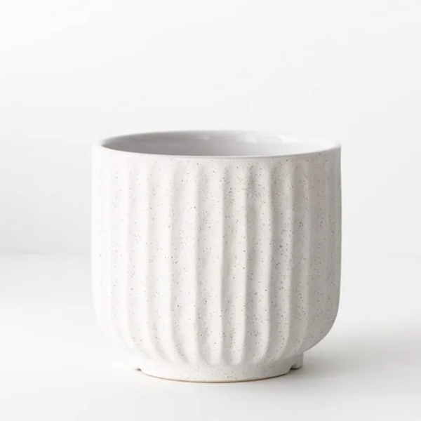 Pilu Pot 15.5cm / WHite