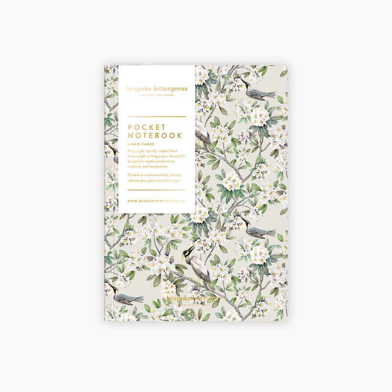 Pocket Lined Notebook / Victoria
