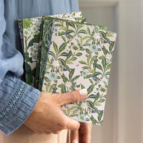 Pocket Lined Notebook / Summer Garden
