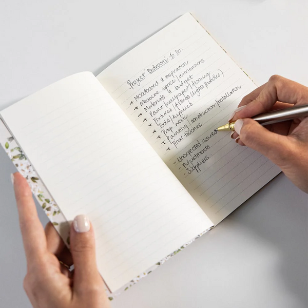 Pocket Lined Notebook / Victoria